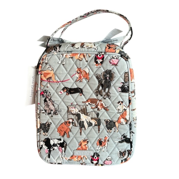 Doggies! 🐩 Insulated Bag Vera Bradley Dog Show - Retired Print - Picture 2 of 6